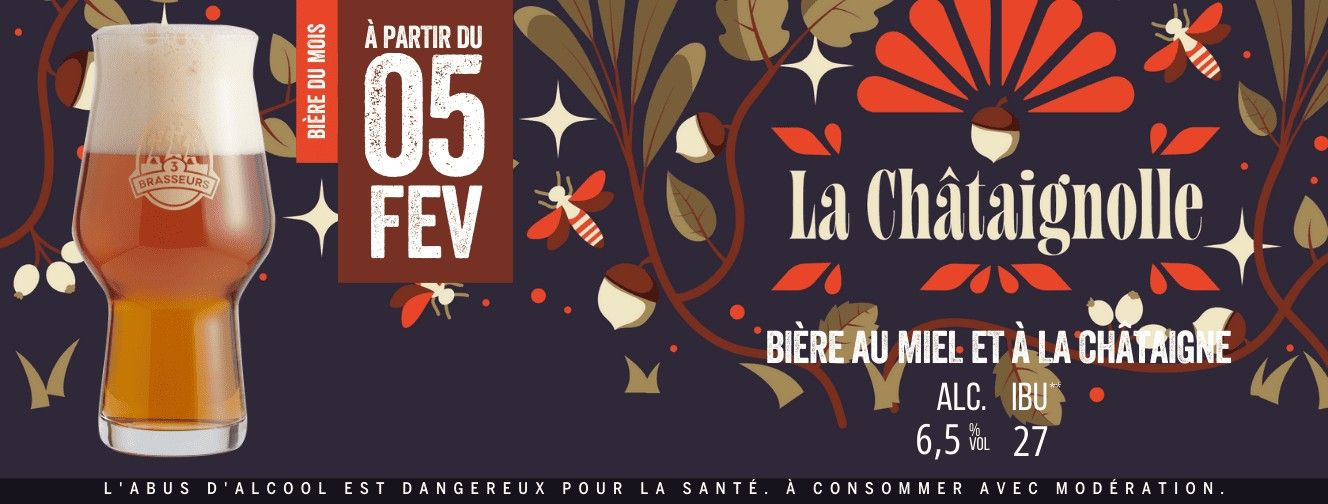 La Châtaignolle, à venir déguster dès le 5 février !