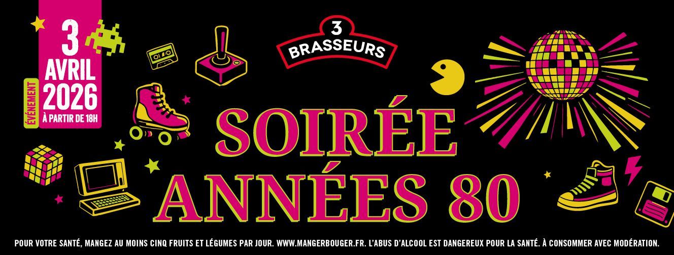 Le 3 avril, on passe en mode années 80 ! 🕺✨